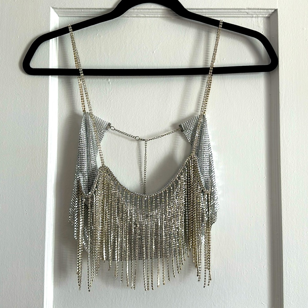 Disco Crop Top